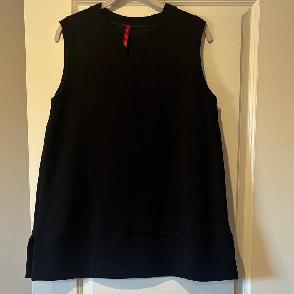 SPANX Air Essentials Black Sleeveless Top XL